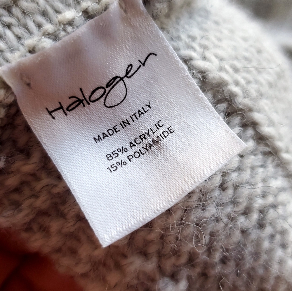 Halogen Knit Infinity Scarf Light Gray - image 5